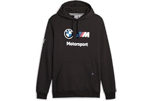 PUMA BMW M Motorsport Essentials Sweat À Capuche en Polaire Sweatshirt à Capuche Homme