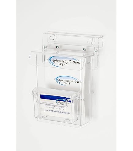 Prospektbox „Shieldbox“ DIN Lang – Wetterfest Aus Polycarbonat, Für Flyer Bis 110x210 Mm, Mit Stahlblech-Deckel