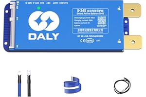 DALY BMS 150A Balance 24V auf 48V auf 84V - 1A Aktiver Balancer 8S - 24S BMS Eingebautes Bluetooth RS485 CAN für LiFePO4/Li-Ionen/LTO-Akkupacks für Heimenergiesystem, tragbares Kraftwerk, E-Bike