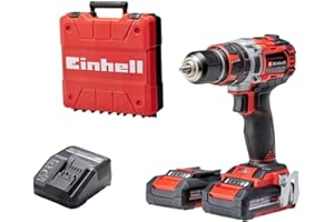 Einhell Te-Cd 18/50 Li-I Bl Trapano Avvitatore A Percussione A Batteria Powe X-Change 18 V, ‎Nero Rosso, ‎19 x 7.5 x 24 cm, 2.35 Kg