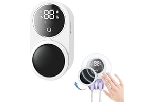 CJHZQYY UV Desinfektions Zahnbürstenhalter mit Trocknen, Automatischer Sensor Bürste Halter, Elektrischer Zahnbürsten Desinfektionsmittel, Zahnbürste Sterilisator Organizer (A)