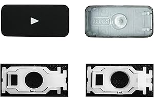 CTBDZ Individuelle Tastenkappe mit Scharnier Ersatz für (M1 M2) MacBook Pro A2141 A2251 A2289 A2338 A2442 A2485, ersetzt MacBook Air A2179 A2337 A2681 Tastatur-Tastenkappe (rechte Pfeiltaste)