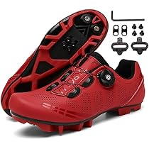 Treer Fahrradschuhe Herren/Damen - SPD Kompatible MTB Schuhe Gr. 36-47