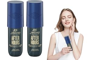 AOSEIENS 2 piezas Brazilian Parfum Crush Perfume Spray Fragancia Body Splash para mujeres, spray perfumado de larga duración, cabello y niebla corporal, Eau de Toilette Hidrata la piel, 90 ml