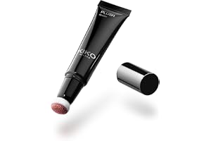 KIKO Milano Plush Blush - Shade 01 Caffelatte | Liquid Blush | Sponge Applicator