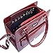 Hairdressing Designer Session Bag Mobile Hairdresser Barber Kit Holder in Burgundy Croc