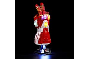 LIGHTAILING Light For Lego-76223 Nano Gauntlet - Led Lighting Kit Compatible With Lego Building Blocks Model - NOT Included The Model Set