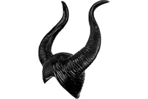 Vliebb Maleficent Hörner Frauen Kostüm Halloween Kopfschmuck Latex Hörner Mottoparty Kostümparty Böse Königin Damen Cosplay