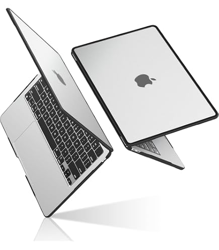 for MacBook Air 13 inch Case M1 2021-2018 A2337 A2179 A1932, Shiny