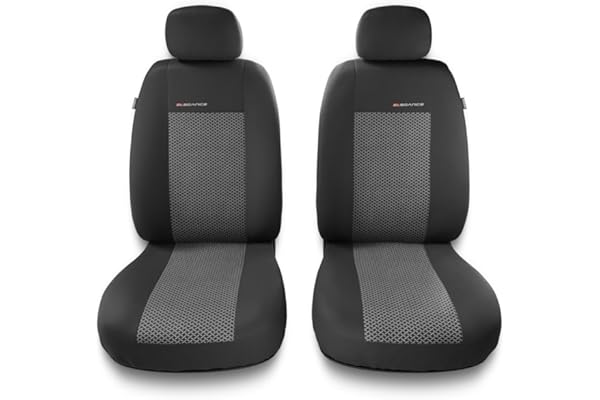 Mossa Housses de siège Avant adaptées pour Citroen Berlingo I, II, III (1996- ) - Housse Siege Voiture universelles - Couverture Siege - 2UNE-2