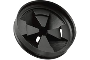 Carkio Garbage Disposal Splash Guard 88mm Food Waste Disposer Accessories Rubber Garbage Disposal Splash Guard Sink Strainer Compatible with InSinkErator