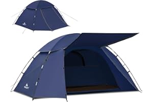 Forceatt Tent 1-2 Man Lightweight Waterproof PU3000mm Camping Tent for Backpack Small Pack Size Tent for Outdoor Camping