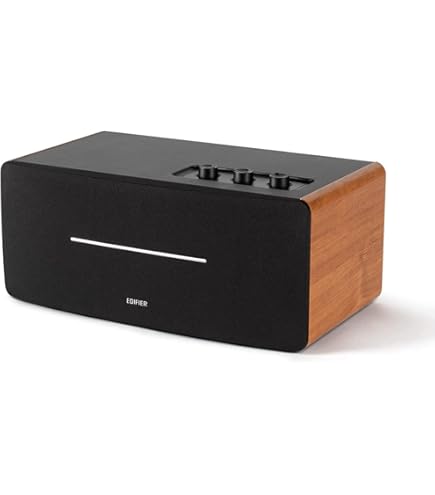 Altavoces Thomson Activos Bluetooth 5.3 50W madera con control de agudos y graves