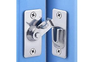 KAFENDA Serratura della porta ad angolo retto di 90 gradi serratura a camma serratura della porta scorrevole e della finestra serratura della camera da letto serraturatascabile