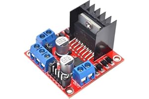 Busirde Sostituzione Module Stepper Motor Drive Controller Consiglio L298N Doppia H CC del Ponticello per Arduino