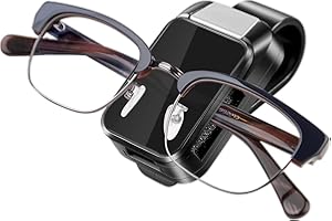 Momowin Porta Occhiali Auto, Portaocchiali Auto Minimalisti, Porta Occhiali da Sole Auto, Adatti alla Maggior Parte degli Occhiali da Vista e da Sole
