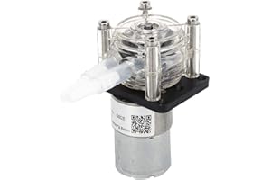 Fafeicy G928 24V Peristaltic Pump with Card Slot Design, 500ml/min Large Flow Peristaltic Pump High Quality Dosing Pump for Aquarium Laboratory, 304 Stainless Steel Screw and Ball Bearings (24V)