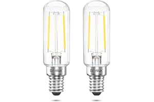 Bonlux Bombilla LED E14 4W para Extractor Cocina - Equivalente a 40W Incandescente, Blanco Frío 6000K, para Campana Extractora, Electrodomésticos, Nevera, Frigorifico - AC 220-240V, 2 Unidades