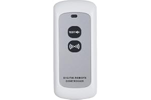 ALPENLUFT Fernbedienung für Funkrauchmelder, Einfaches Testen oder Stummschalten, für drahtlose Rauchmelder, Handsender zum Verbinden der Funkmelder