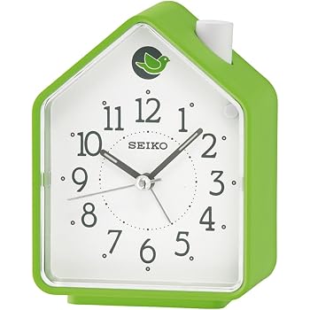 Seiko Wecker Analog Weiß QHE194W – Mit Beleuchtung, Schlummerfunktion & Leuchtziffern