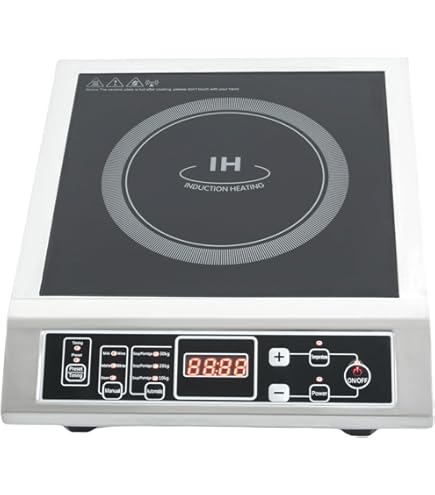 Cecotec Inductiekookplaat Full Crystal 2000 W, Touch Control