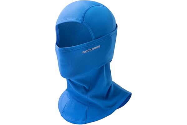 ROCKBROS Pasamontañas Anti Viento Transpirable para Deportes al Aire Libre Bicicleta Motocicleta Snowboard Esquí Ciclismo para Otoño Invierno Hombre y Mujer