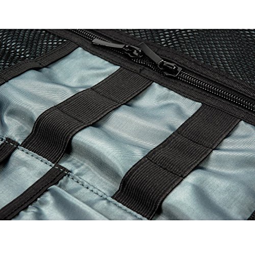ProCase Tragbare Reisetasche Universaltasche Elektronik-Zubehör Tasche, Reiseorganisator, Kabel,Reisekoffer, Kosmetiktasche (schwarz) - 7