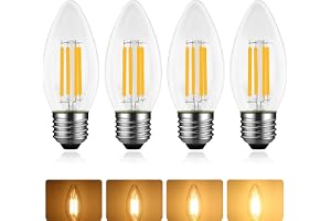 Caldarax Glödlampa C35, E27, 4W, 2 700K, dimbar, 4P