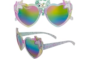 Widdle Springtime PRKG177 Kinder-Sonnenbrille mit Einhorn-Design, UV-Schutz für den Urlaub, multi, Einheitsgröße