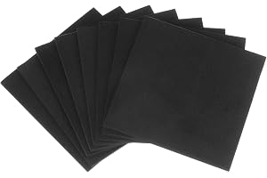 QUARKZMAN 8 stycken gummivibrationsdämpare dynor gummiblock 3,18 x 100 mm