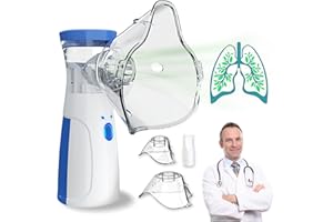 ZYGSEVE Handheld Nebuliser Machine, Nebuliser with Portable Design, Designed Device Suit for Home & Travel Use