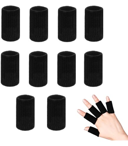 Pezzi Manicotti Elasticizzati Proteggi Dita per Basket 10 pezzi finger dita mani
