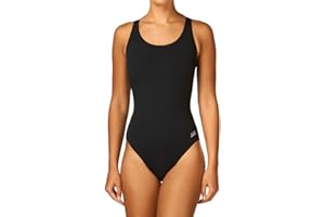 Zoggs Women's Cottesloe Powerback Swimming Costume, One Piece Swimsuit