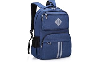 HOPYOCK-Torby Szkolne Dla ChłOpcóW DziewcząT Dzieci,Wielokieszeniowe Plecaki DziecięCe Unisex Z Nocnym Odbiciem, Plecak Do SzkołY Podstawowej/śRedniej Z TyłU Torby Na KsiążKi