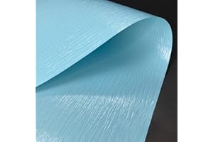 QOXEZY Papier à motif d'eau, feuille d'eau ondulée, effet rivière, diorama, paysage, modèle ferroviaire, effet d'eau réaliste, motif d'eau flexible