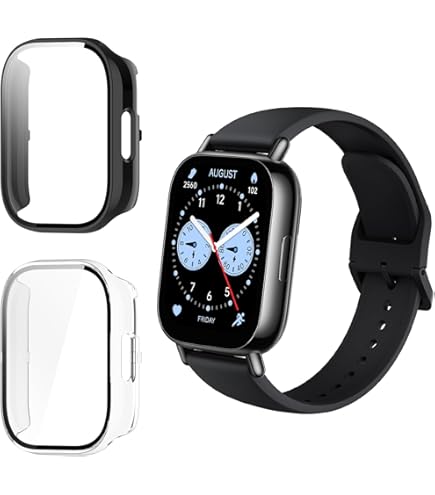 Custodia Protettiva Per Xiaomi Band 8 - Design Cavo PC, Antigraffio, Colore Luce Stellare - Foto 11