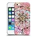 Produktbild Head Case Designs Rosa Farbspritzer Om Zeichen Soft Gel Hülle für Apple iPhone 5 / 5s / SE