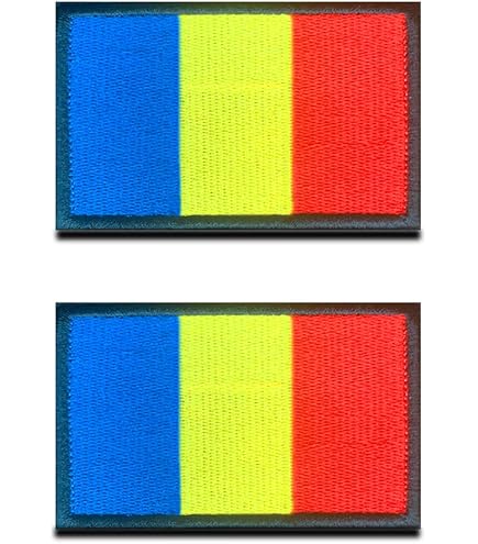 EmbTao Écusson Brodé à Thermocoller Ou à Coudre Avec Drapeau