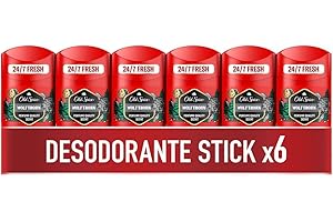 Old Spice Wolfthorn, Desodorante En Barra Para Hombres, 6x50 ml