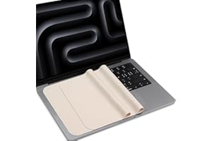 ProElife Lot de 2 protections d'écran de clavier d'ordinateur portable de 13" pour MacBook Pro 14" 2025-2021, MacBook Air 13,6" M4 M3 M2 M1 Pro/Max (13 à 14")