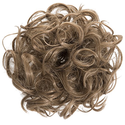 New Scrunchy Bun Up Do Hair Piece Hair Ponytail Extensions P4 Curly Scrunchies-18/22