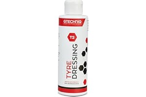 Gtechniq T2 - Detergente per Pneumatici Auto, respinge Sporco e sporcizia, ripristina la Finitura Nera dei Pneumatici, Formula Anti-Scivolo, 100% biodegradabile, 250 ml