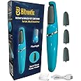 BITRONTIX™ INSTANT & PAINLESS FEET CARE WAND & CALUS REMOVER WITH 3 STONE ROLLERS (FOR DRY & CRACKED FEET)