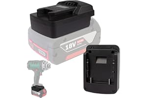 THAGBRCO Adaptateur convertisseur pour Batterie Bosch GBA 18V Li-ION sur Batterie d'outil électroportatif Parkside 20V XTeam Li-ION (Pas de Batterie)