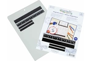 Stitch Garden Magnetic Board A4 with Ruler and 3 Magnet Strips by Stitch Garden