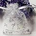 Saver 50 PCS Christmas Snowflake Organza Pouch Wedding Favour Gift Drawstring Candy Bag