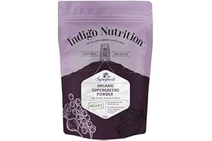 ‎INDIGO HERBS OF GLASTONBURY Indigo Herbs BIO Super Greens Pulvermischung 250g