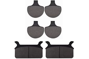 KYN for Harley Davidson Touring FLHR, FLHRCI (Road King, Road King Classic) 1994 1995 1996 1997 1998 1999 Motorcycle Front Rear Brake Pads Organic Disc