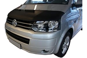 AUTO-BRA AB-00251 Car Bra Compatible with VW Volkswagen T5 Year of Manufacture 2009-2015 Hood Bra Stone Chip Protection Tuning Bonnet Bra