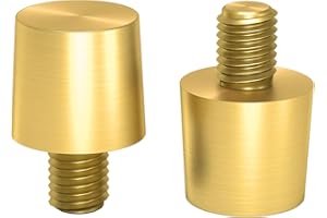 INGEOSOLLY M8 Batterie Pole Adapter Messing Negative&Positive Extender Bolzen Terminal Release Batterieklemmen Stecker Zubehör